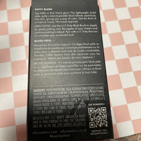 Brand New E.l.F putty blush in “tathiti” - Picture 4 of 6